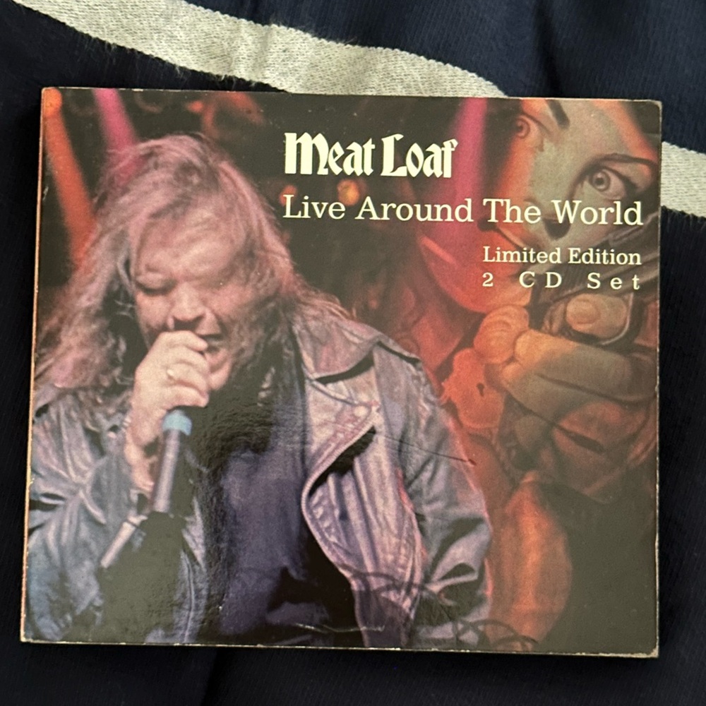 Meat Loaf Live Around The World Limited Edition 2-Disc Set CD. Brand New